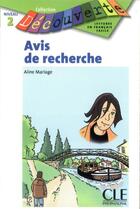 Couverture du livre « Avis de recherche » de  aux éditions Cle International