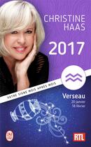 Couverture du livre « Verseau 2017 » de Christine Haas aux éditions J'ai Lu