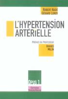 Couverture du livre « L'hypertension arterielle - opus 1 » de R. / Leroy G. Haiat aux éditions Frison Roche