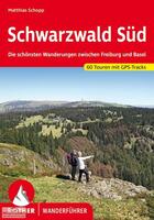 Couverture du livre « Schwarzwald süd (édition 2021) » de Matthias Schopp aux éditions Rother