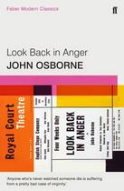 Couverture du livre « LOOK BACK IN ANGER » de John Osborne aux éditions Faber Et Faber