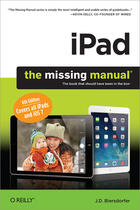 Couverture du livre « IPad: The Missing Manual » de J.D. Biersdorfer aux éditions O`reilly Media