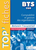 Couverture du livre « Comptabilité, gestion des organisations » de Patricia Charpentier aux éditions Hachette Education