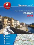 Couverture du livre « Atlas routier france 2018 - tous les services utiles (a4-muliflex) » de Collectif Michelin aux éditions Michelin