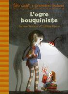 Couverture du livre « L'ogre bouquiniste » de Janine Teisson aux éditions Gallimard-jeunesse