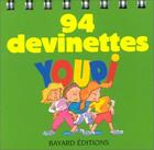 Couverture du livre « Devinettes youpi vert » de  aux éditions Bayard Jeunesse