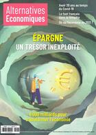 Couverture du livre « Mensuel n 408 janvier 2021 » de  aux éditions Alternatives Economiques