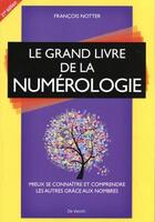 Couverture du livre « Grand livre de la numérologie » de Francois Notter aux éditions De Vecchi