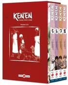 Couverture du livre « Ken'en ; comme chien et singe : coffret vol.2 : Tomes 5 à 8 » de Fuetsudo/Ichimura aux éditions Bamboo