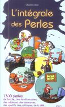 Couverture du livre « L'intégrale des perles » de Sebastien Lebrun aux éditions City