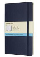 Couverture du livre « Carnet pointillé grand format souple saphir » de  aux éditions Moleskine