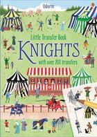 Couverture du livre « Little transfer book knights » de Abigail Wheatley aux éditions Usborne