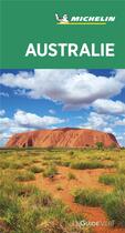 Couverture du livre « Guides verts monde - guide vert australie » de Collectif Michelin aux éditions Michelin
