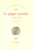 Couverture du livre « Le pique-assiette et autres recits » de Nescio aux éditions Gallimard
