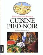 Couverture du livre « Cuisine pied noir » de Karsenty/Karsenty aux éditions Denoel