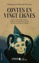 Couverture du livre « Contes en vingt lignes » de Marguerite Burnat-Provins et Gisele Vallerey aux éditions L'harmattan