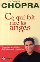 Couverture du livre « Ce qui fait rire les anges » de Chopra-D aux éditions Intereditions