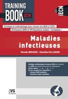 Couverture du livre « Training book qcm maladies infectieuses » de Brousse-Calligaris aux éditions Vernazobres Grego