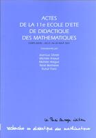 Couverture du livre « Actes de la 11e ecole d' ete de didactique, images du pouvoir » de  aux éditions La Pensee Sauvage Editions