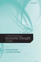 Couverture du livre « An Outline of the History of Economic Thought » de Zamagni Stefano aux éditions Oup Oxford
