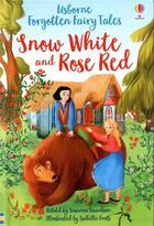 Couverture du livre « Snow White and Rose Red » de Susanna Davidson et Isabella Grott aux éditions Usborne
