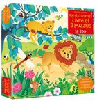 Couverture du livre « Mon petit coffret livre et puzzles - le zoo » de Taplin/Iossa aux éditions Usborne