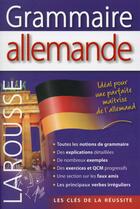 Couverture du livre « Grammaire allemande » de  aux éditions Larousse