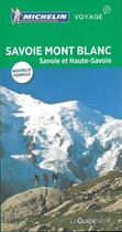 Couverture du livre « Guide vert zoom savoie mont blanc » de Collectif Michelin aux éditions Michelin