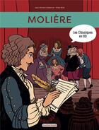 Couverture du livre « Les classiques en BD t.1 ; Molière » de Jean-Michel Coblence et Ellea Bird aux éditions Casterman