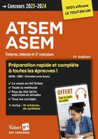 Couverture du livre « Concours ATSEM et ASEM : catégorie C ; préparation rapide et complète à toutes les épreuves » de Elodie Laplace aux éditions Vuibert