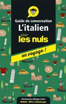 Couverture du livre « Guide de conversation italien pour les nuls en voyage (4e édition) » de Mery Martinelli aux éditions First