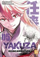 Couverture du livre « Yakuza réincarnation Tome 5 » de Hiroki Miyashita et Takeshi Natsuhara aux éditions Crunchyroll