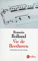 Couverture du livre « Vie de Beethoven » de Romain Rolland aux éditions Bartillat