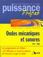 Couverture du livre « Puissance 10 Ondes Mecaniques Et Sonores » de Desreux aux éditions Breal