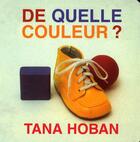 Couverture du livre « De quelle couleur » de Tana Hoban aux éditions Kaleidoscope