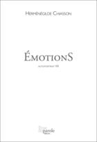 Couverture du livre « Autoportrait v 07 emotions » de Chiasson Hermenegild aux éditions Editions Prise De Parole