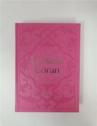 Couverture du livre « Saint coran - arabe francais phonetique - cartonne - grand format (17 x 24) - rose - arc en ciel » de Revelation aux éditions Albouraq