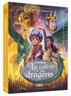 Couverture du livre « La saga des dragons - cycle 3 : la colère des dragons : Intégrale » de Eric Sanvoisin et Jeremie Fleury aux éditions Auzou