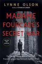 Couverture du livre « Madame fourcade's secret war » de Olson Lynne aux éditions Random House Us