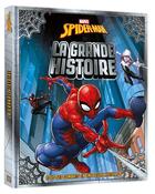 Couverture du livre « Spider-Man : la grande histoire » de Marvel aux éditions Disney Hachette