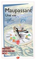 Couverture du livre « Une vie » de Guy de Maupassant aux éditions Flammarion