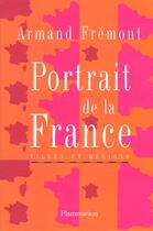 Couverture du livre « Portrait de la France : Villes et régions » de Armand Fremont aux éditions Flammarion