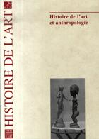 Couverture du livre « Histoire de l'art et anthropologie » de  aux éditions Somogy