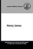 Couverture du livre « Henry james: the vision of france » de Delbaere Garant Jean aux éditions Presses Universitaires De Liège