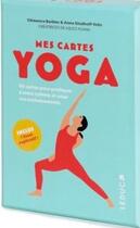 Couverture du livre « Mes cartes yoga » de Clemence Barbier et Anna Gladkoff-Veliz aux éditions Leduc