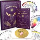 Couverture du livre « Coffret art du pendule : coffret d'initiation au pendule divinatoire avec planches de radiesthésie » de Vibratis aux éditions Vibratis