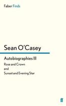 Couverture du livre « Autobiographies III » de O'Casey Sean aux éditions Faber And Faber Digital
