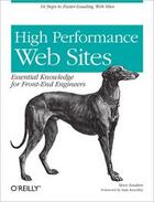 Couverture du livre « High performance Web sites » de Steve Souders aux éditions O'reilly Media