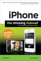 Couverture du livre « IPhone ; the missing manual » de Pogue David aux éditions O Reilly