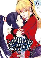 Couverture du livre « Gambling school - twin Tome 9 » de Homura Kawamoto et Kei Saiki aux éditions Soleil